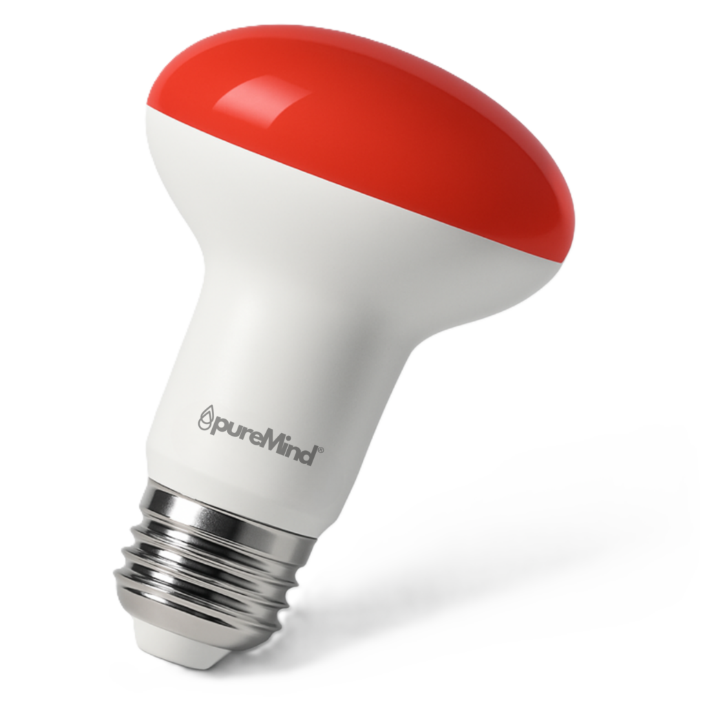 Bombilla luz roja premium