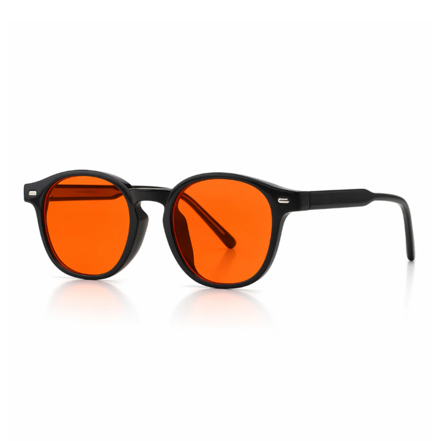 Gafas premium naranjas
