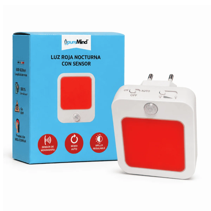 Luz roja sensor